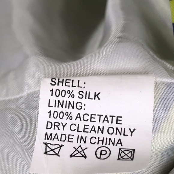 CK Bradley NY Silk Pago Pago Off Shoulder Dress 2 - Picture 7 of 7